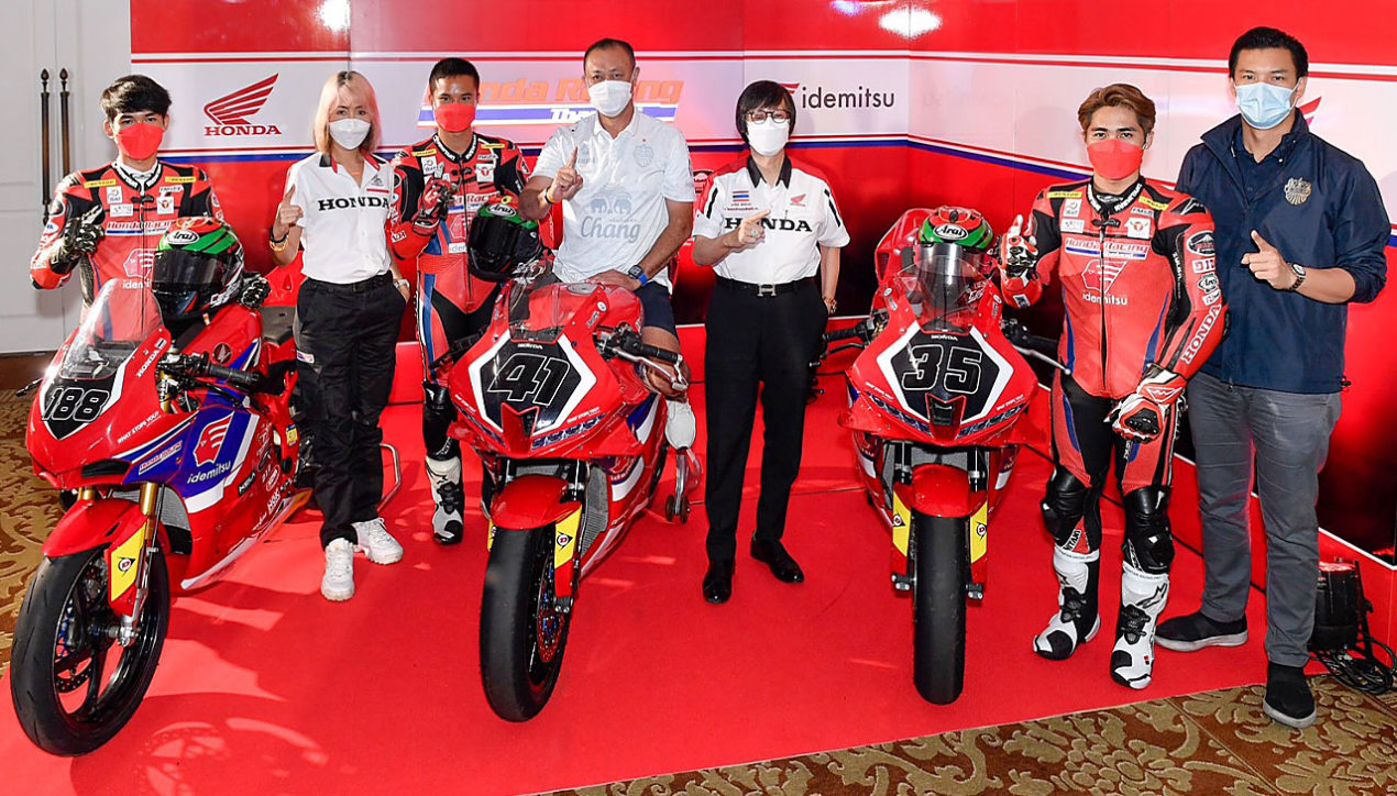 Honda จัดทีมลุย Asia Road Racing 2022 ตั้งเป้าแชมป์ทุกรุ่น