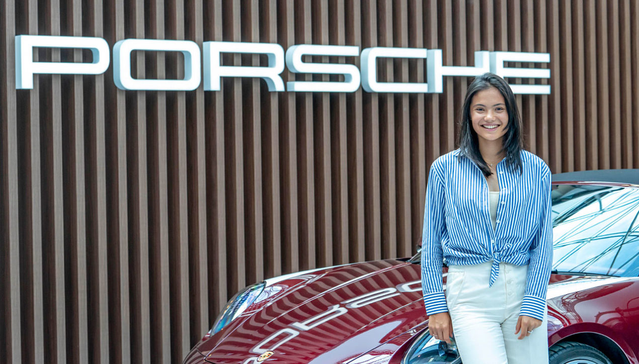 สัมภาษณ์ Emma Raducanu แบรนด์แอมบาสเดอร์ Porsche