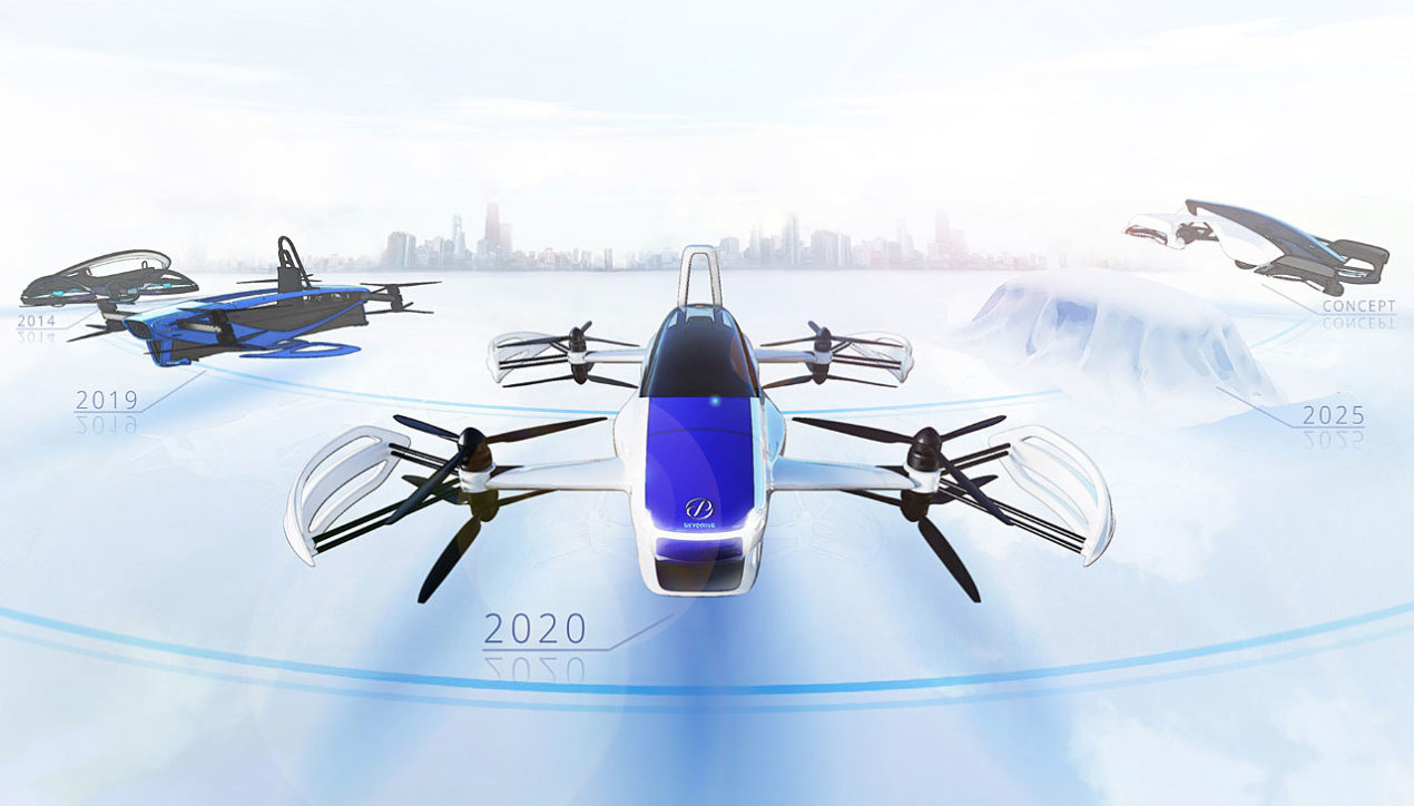 SkyDrive และ Suzuki ร่วมกันพัฒนาเทคโนโลยี Flying car