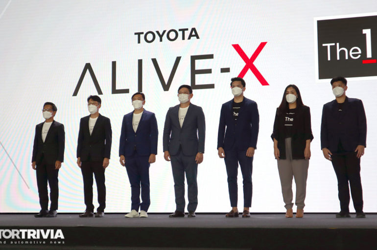 Toyota และ The 1 แนะนำ ALIVE-X บน T-Connect App