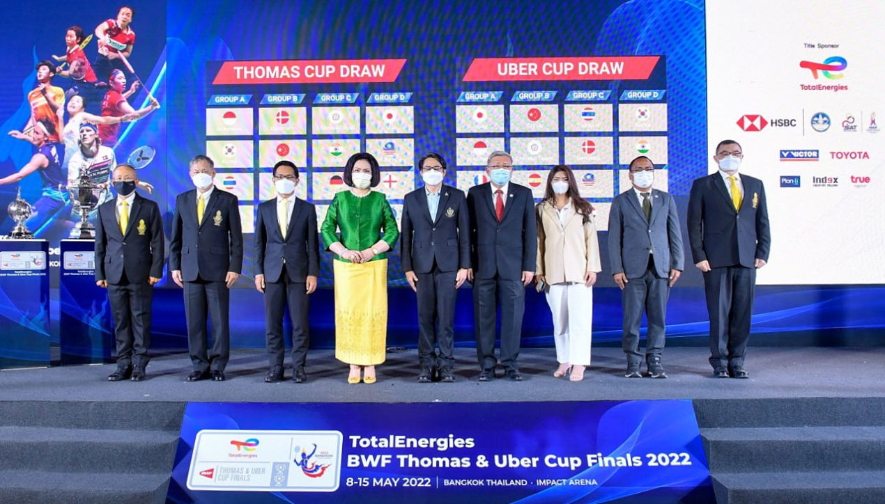 Toyota สนับสนุนแบดมินตัน Thailand Open 2022