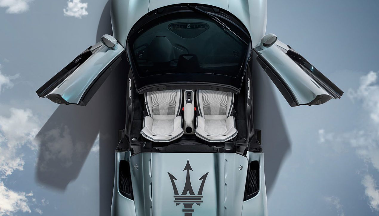 2023 Maserati MC20 Cielo เผยโฉมเวอร์ชั่นเปิดประทุนของ MC20