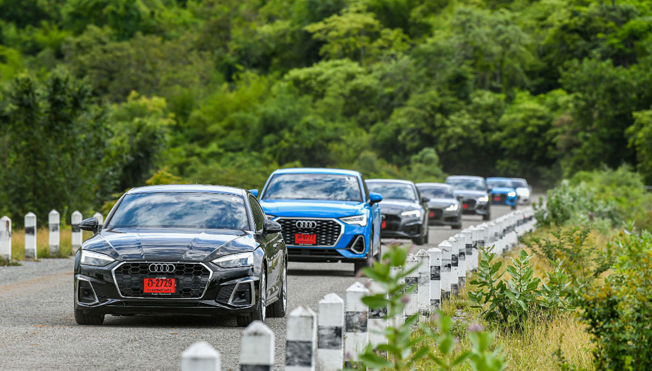 Audi จัดกิจกรรม Blissful Trip นำสื่อมวลชนพิสูจน์สมรรถนะ