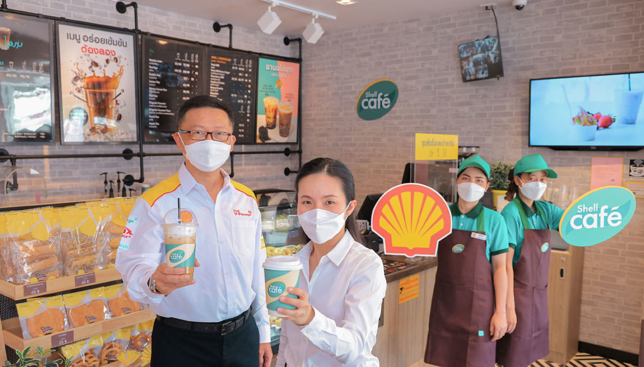 Shell เปิดตัว Shell cafe แห่งแรกในไทย เสริมเครือข่ายทั่วโลก