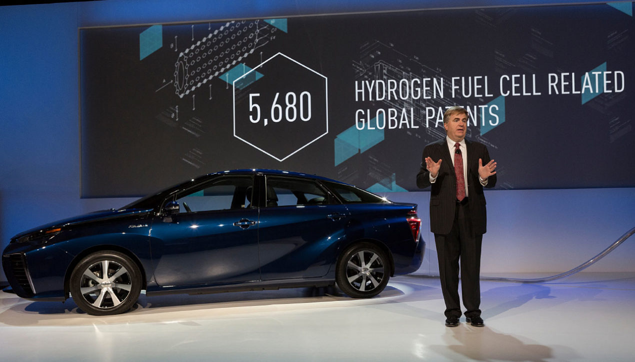 Toyota เปิดสิทธิบัตรเทคโนโลยี Fuel Cell ฟรี 5,680 รายการ
