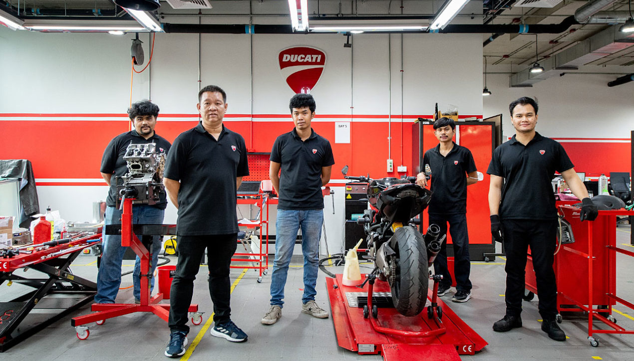 Ducati ประเทศไทย เผย 5 กลยุทธ์ นโยบายบริการหลังการขาย