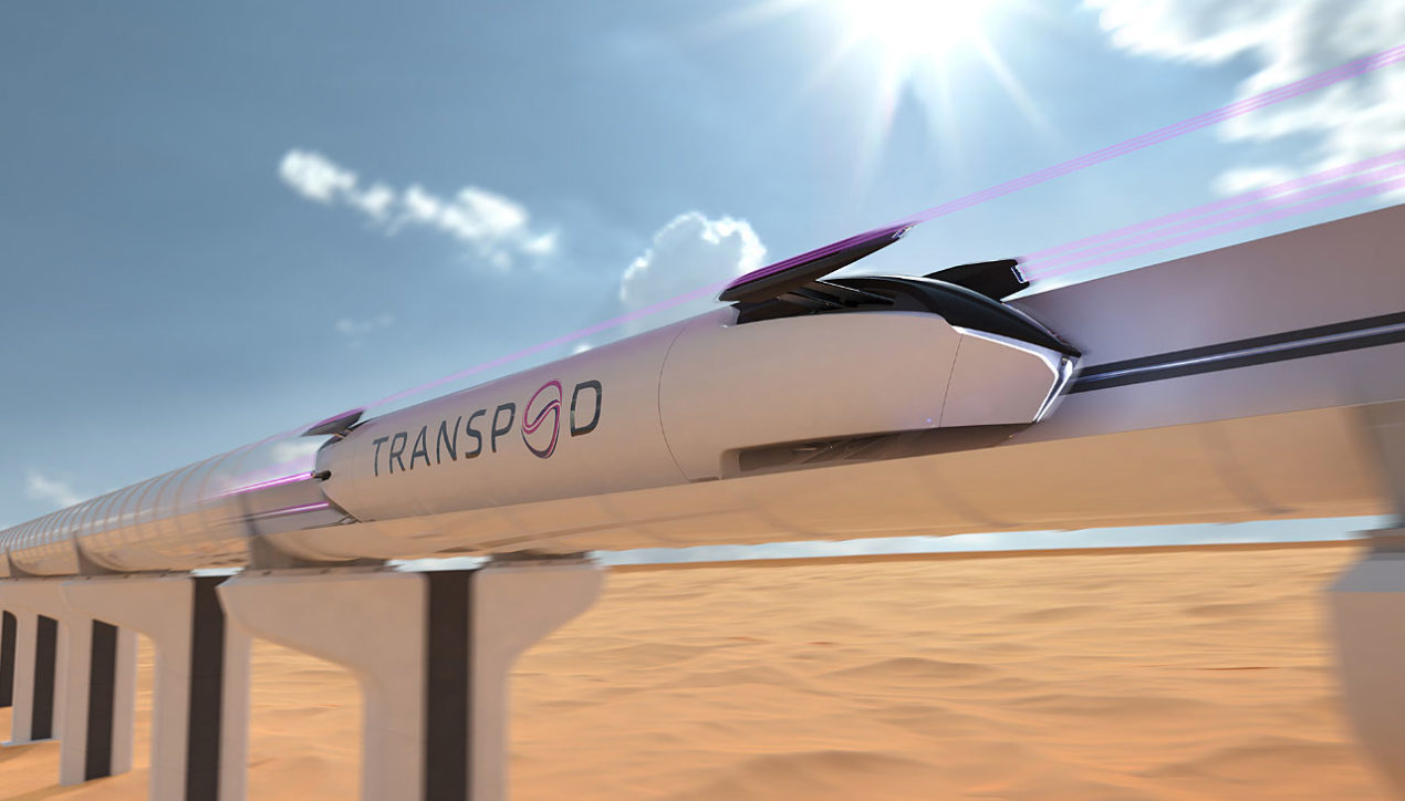 TransPod เปิดตัวระบบขนส่งความเร็วสูง FluxJet