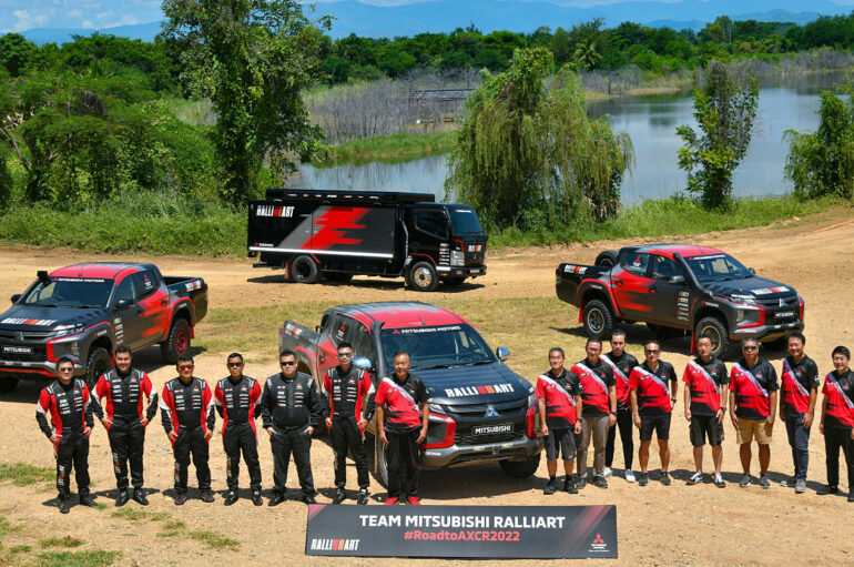 Team Mitsubishi Ralliart เปิดตัวทีมแข่ง Cross Country 2022