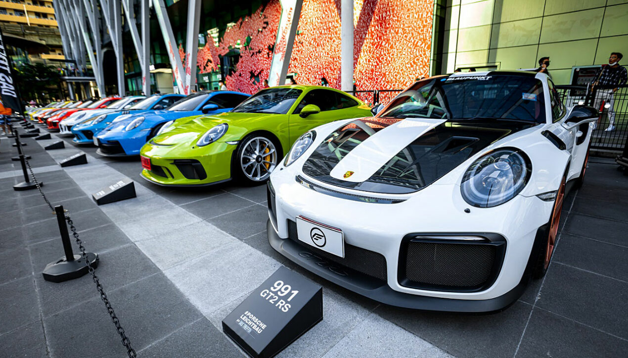 Porsche โชว์ตำนานแห่งยนตรกรรมหายากกว่า 25 รุ่นที่เซ็นทรัลเวิลด์