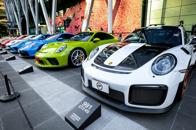 Porsche โชว์ตำนานแห่งยนตรกรรมหายากกว่า 25 รุ่นที่เซ็นทรัลเวิลด์