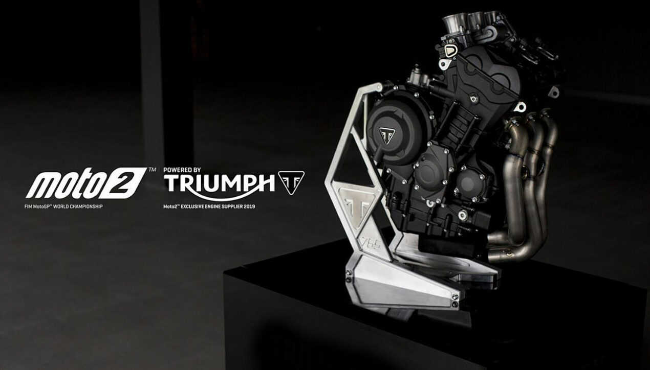 Triumph พาย้อนรอยเครื่อง 765 cc ทุบสถิติการแข่งขัน Moto2