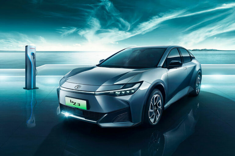 2024 Toyota bZ3 คอมแพคท์ไฟฟ้ารุ่นใหม่จาก Toyota และ BYD