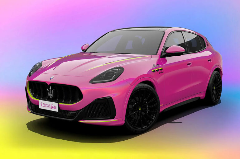 Maserati และ Mattel เปิดตัว SUV สีหวาน Grecale Barbie