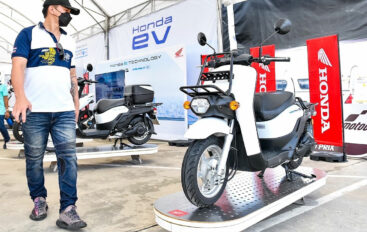 ไทยฮอนด้า เปิดทดลองขี่ Honda EV ครั้งแรกในงาน ThaiGP 2022