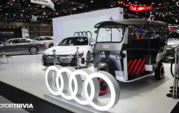 Audi โชว์ตุ๊กตุ๊กไฟฟ้า e-Rickshaw concept ในงาน Motor Expo 2022