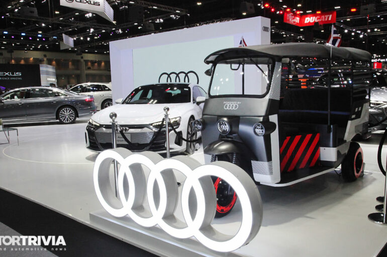 Audi โชว์ตุ๊กตุ๊กไฟฟ้า e-Rickshaw concept ในงาน Motor Expo 2022