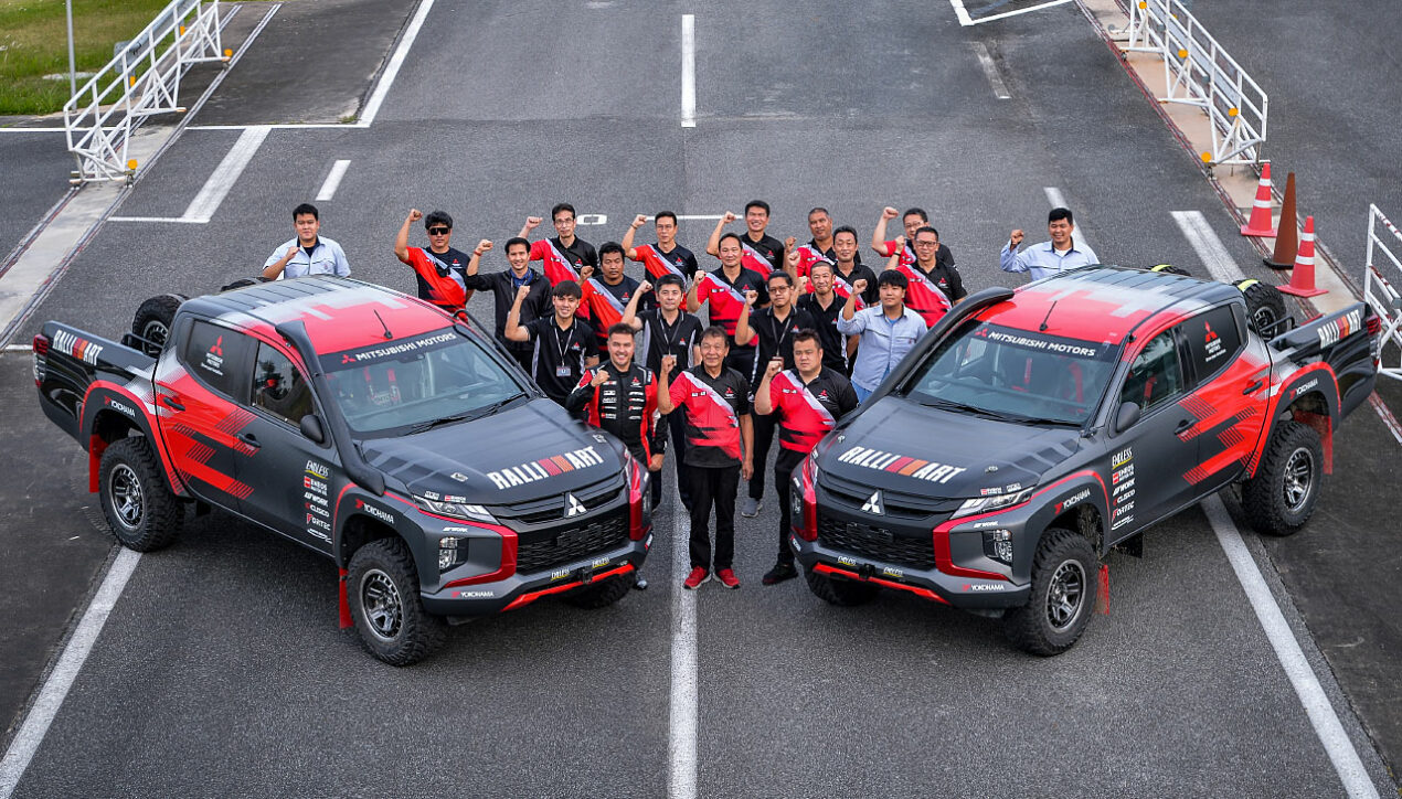 Mitsubishi Ralliart พร้อมลุย Asia Cross Country Rally 2022