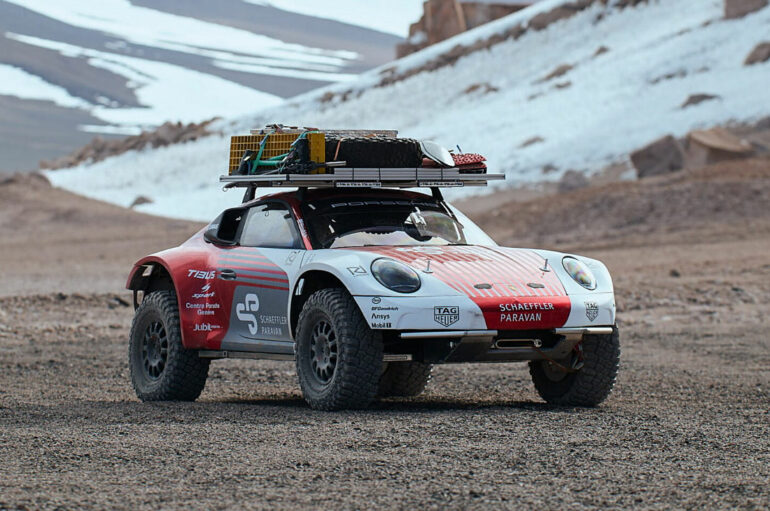 ผลงานสุดเดือดจาก Porsche งานแปลงรถสปอร์ต Porsche 911 เป็นรถออฟ-โรด