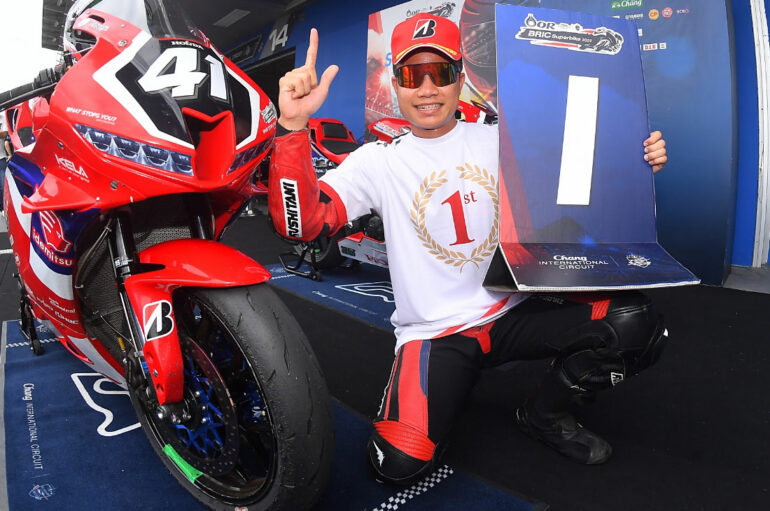 Honda ปิดฉากครองแชมป์รายการ OR BRIC Superbike 2022