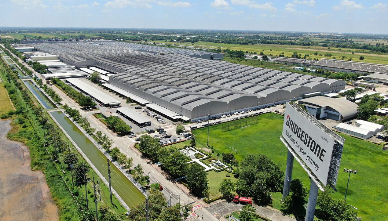 Bridgestone ติดตั้งหลังคาพลังงานแสงอาทิตย์ที่โรงงานในไทย