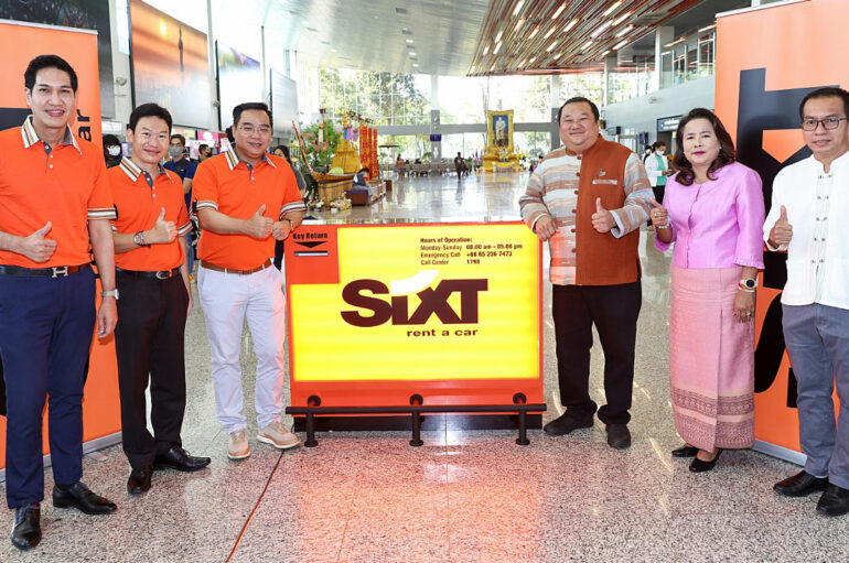 SIXT ประเทศไทย ปักหมุดรถเช่าสาขาใหม่ สนามบินน่านนคร