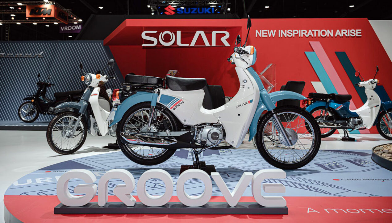 ทริลเลี่ยน มอเตอร์ เปิดตัวแบรนด์ Solar ในงาน Motor Expo 2022