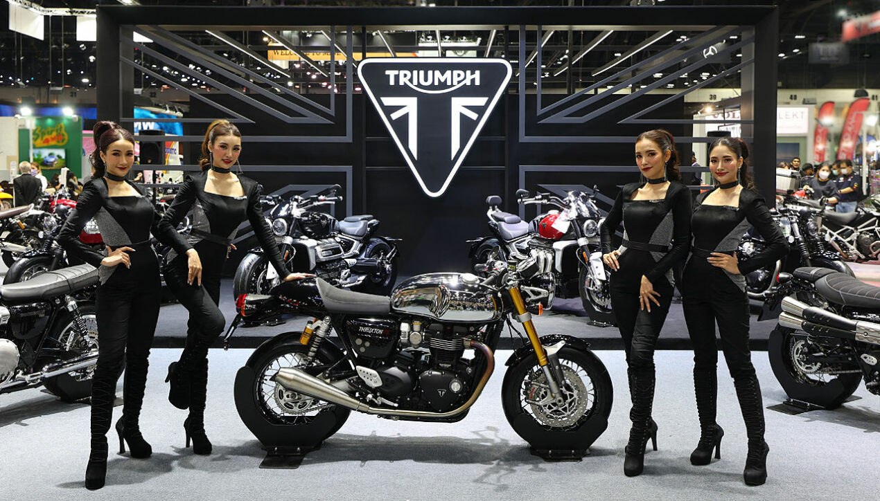 Triumph เปิดตัว Chrome Collection 10 รุ่นใน Motor Expo
