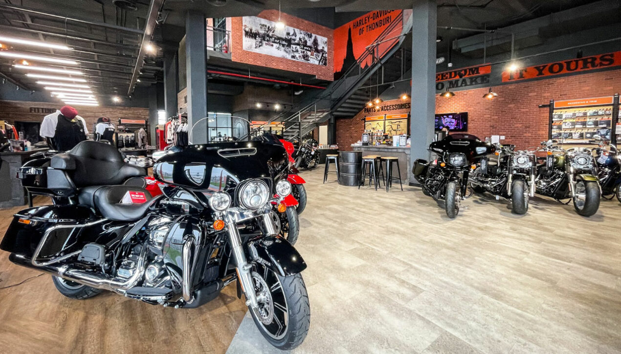 Harley-Davidson ธนบุรี โชว์รูมแห่งใหม่ เปิดให้บริการแล้ววันนี้