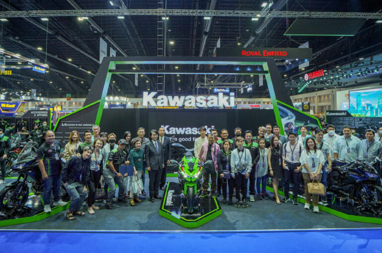 Kawasaki เปิดตัว 2023 Ninja ZX-4R เป็นครั้งแรกในอาเซียน
