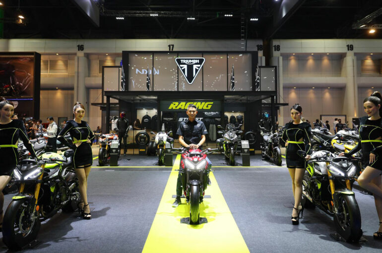 Triumph เปิดตัว Naked Bike 2 รุ่นในบางกอก มอเตอร์ โชว์ 2023