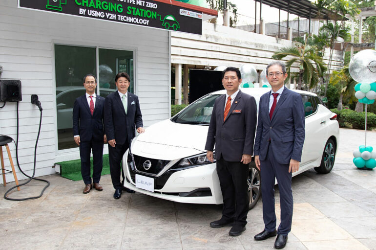 Nissan สานต่อความร่วมมือด้านการใช้ประโยชน์จากรถยนต์ไฟฟ้า