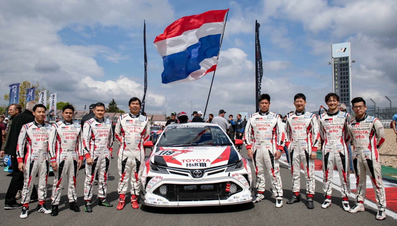 Toyota Gazoo Racing Team Thai คว้าแชมป์ 4 สมัย