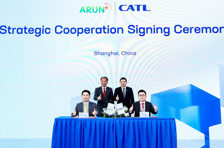 Arun Plus และ CATL ตั้งโรงงานแบตเตอรี่ Cell-To-Pack ในไทย