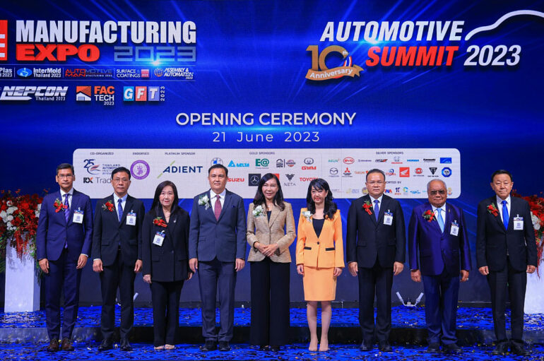 Manufacturing Expo และ Automotive Summit 2023 เริ่มแล้ว