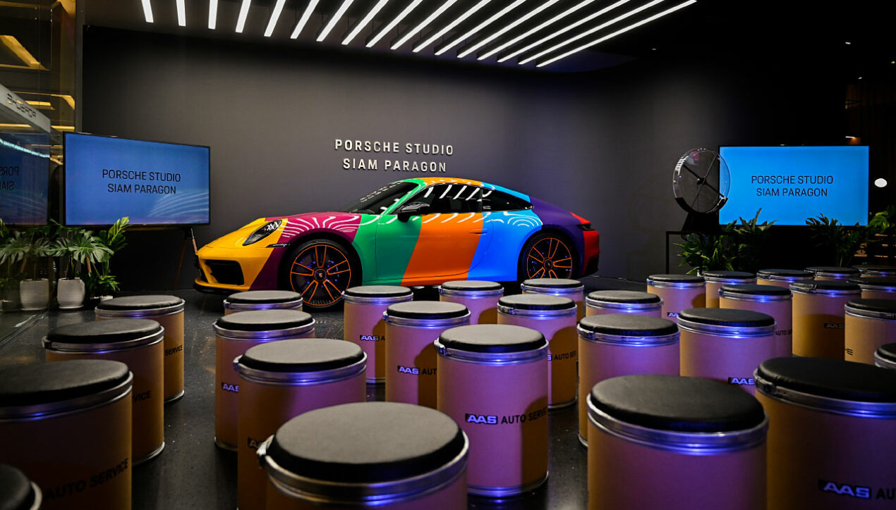 ปอร์เช่ ประเทศไทย เปิด Porsche Studio Siam Paragon โฉมใหม่