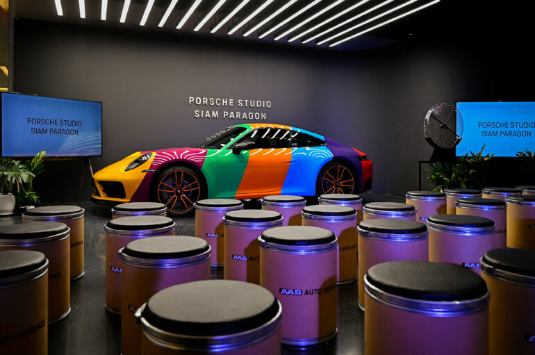 ปอร์เช่ ประเทศไทย เปิด Porsche Studio Siam Paragon โฉมใหม่