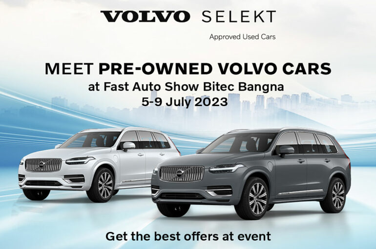 Volvo ร่วมงาน Fast Auto Show Thailand & EV Expo 2023