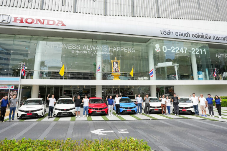 Honda ส่งมอบ Civic Type R ให้แก่ลูกค้าหัวใจสปอร์ตในไทย