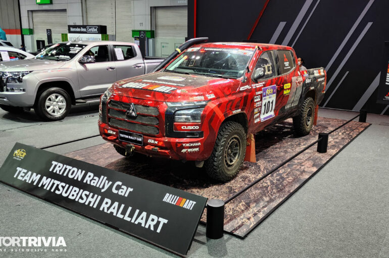 Mitsubishi ฉลองชัยชนะแรลลี่ในงาน BIG Motor Sale 2023