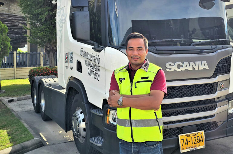 Scania ชูนักขับคือหัวใจของงานขนส่ง ฝึกอบรมการขับรถ MY2023