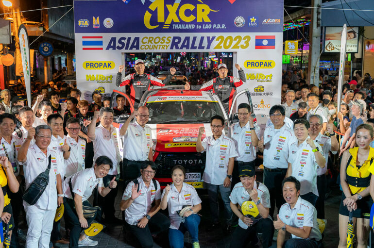 Toyota Gazoo Racing Team พร้อมลุย Asia Cross Country Rally 2023 Thailand
