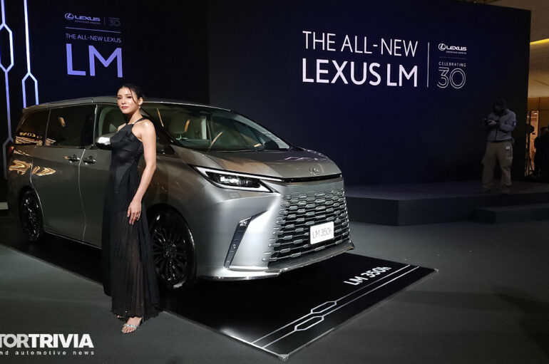 2023 Lexus LM โฉมใหม่ เจนเนอเรชั่น 2 เปิดราคาจำหน่ายในไทย