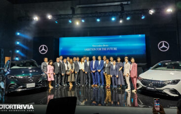 Mercedes ย้ำวิสัยทัศน์ EV ในไทย เปิดตัวรถพลังไฟฟ้า EQE 2 รุ่น