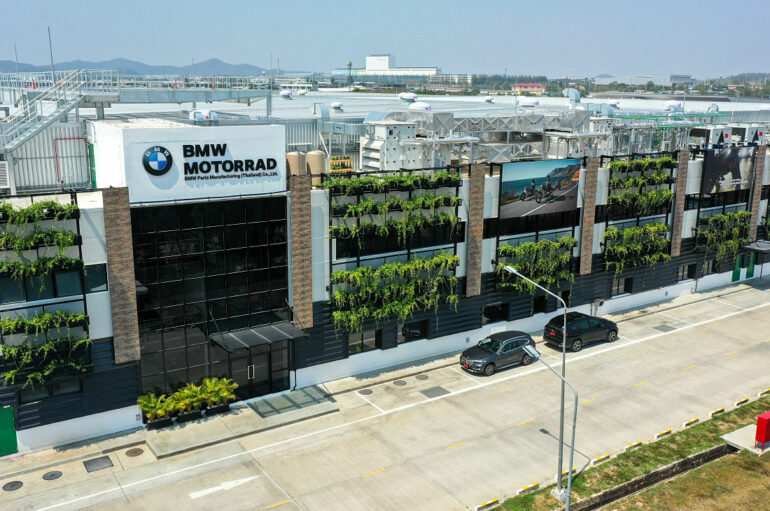 BMW เปิดโรงงานผลิตชิ้นส่วนมอเตอร์ไซค์ในจังหวัดระยอง