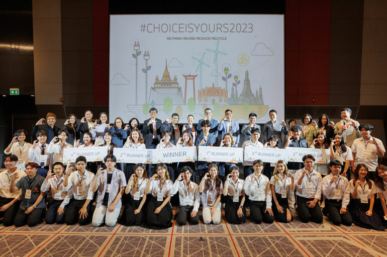 7 องค์กรไทย แสดงความยินดี 6 ยอดทีมโครงการ CHOICEISYOURS 2023