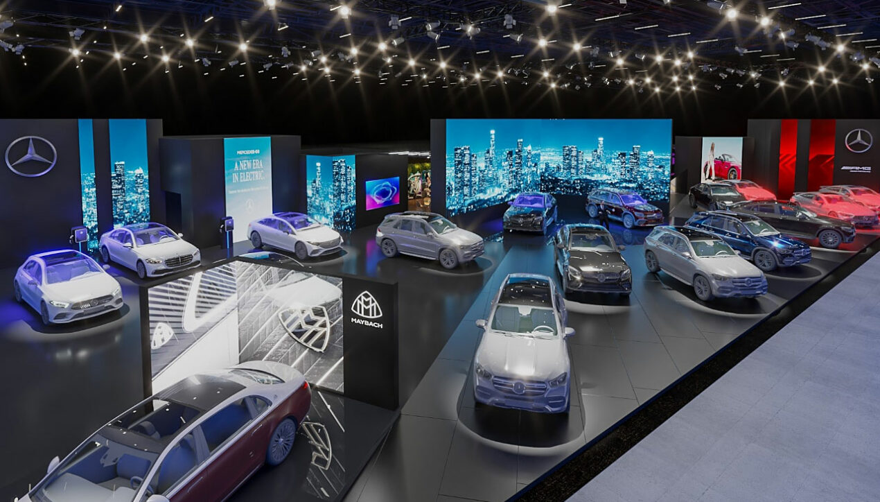 Mercedes-Benz เผยคอนเซ็ปต์บูธในงาน Motor Expo 2023