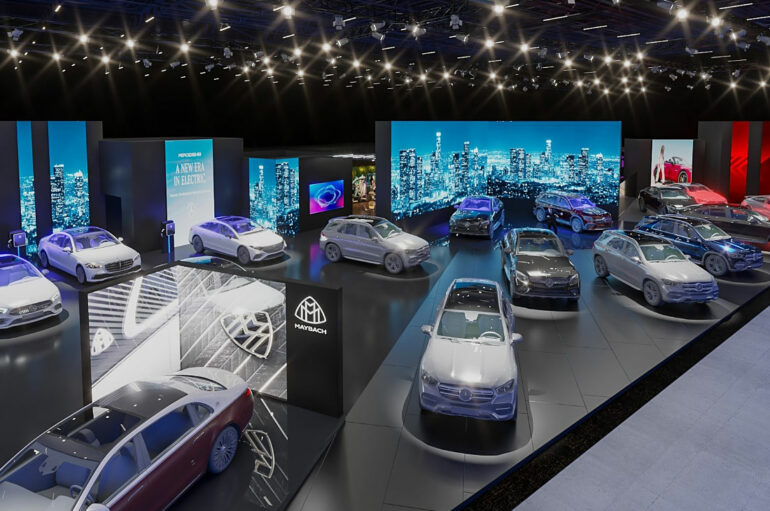 Mercedes-Benz เผยคอนเซ็ปต์บูธในงาน Motor Expo 2023