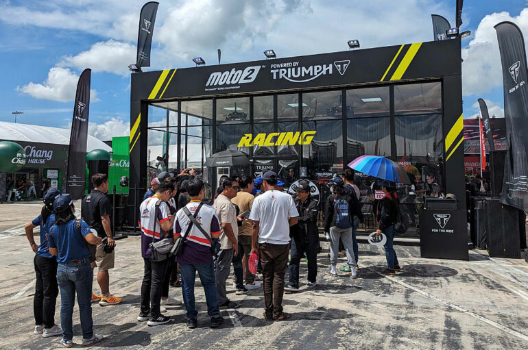 Triumph พาบุก Moto2™ ฤดูกาล 2023 ณ สนามช้าง เซอร์กิต