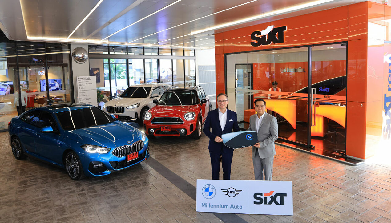 BMW และ Sixt ร่วมนำเสนอทางเลือกรถเช่าแบบพรีเมียม