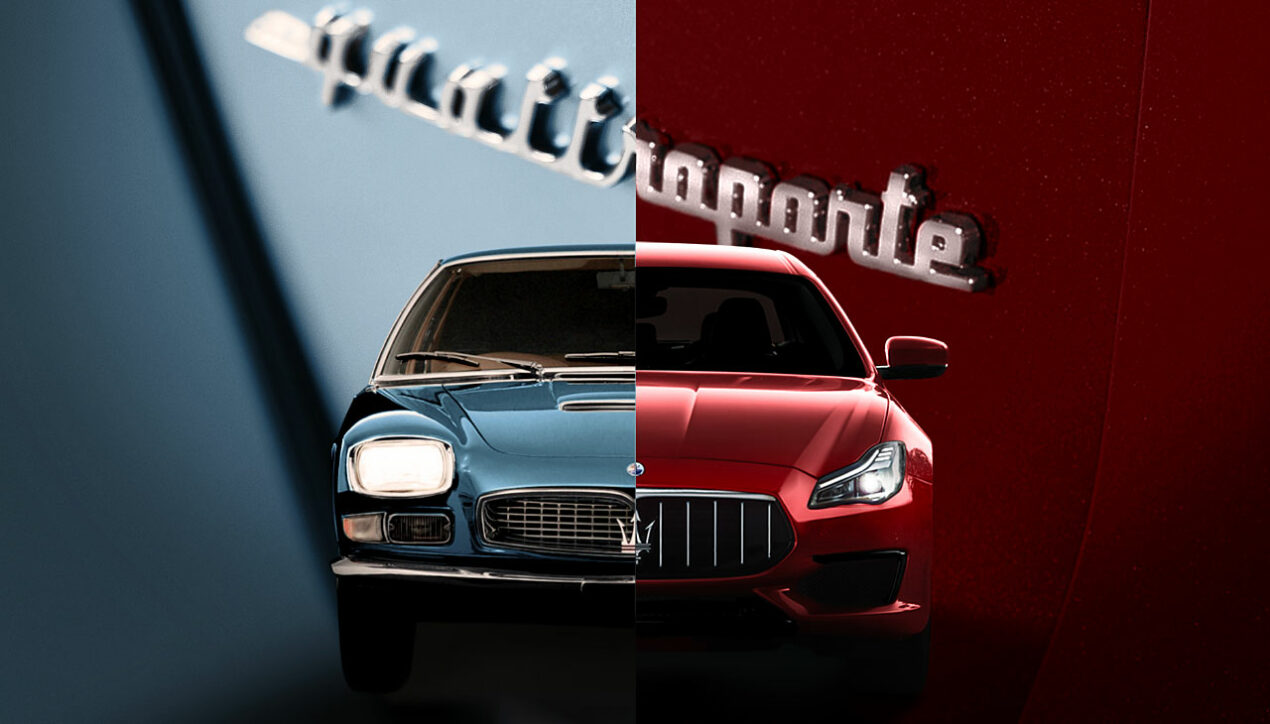 Maserati ฉลอง 60 ปี Quattroporte ซีดานหรู 6 เจเนอเรชั่น